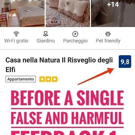 Casa Nella Natura Il Risveglio Degli Elfi Педавена Екстер'єр фото